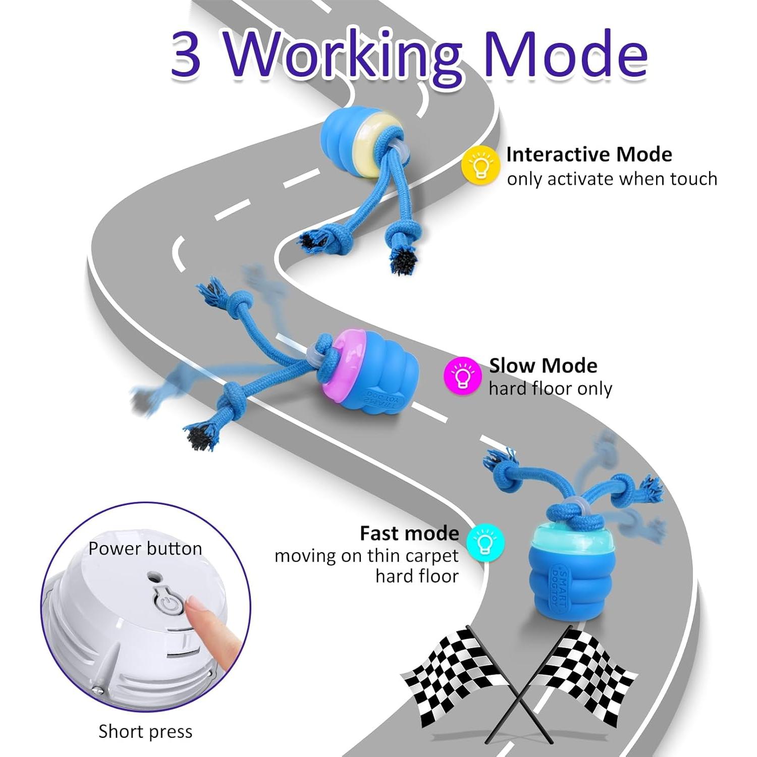 Juguete Interactivo para Perros LEPLE L04 Azul Squeaky