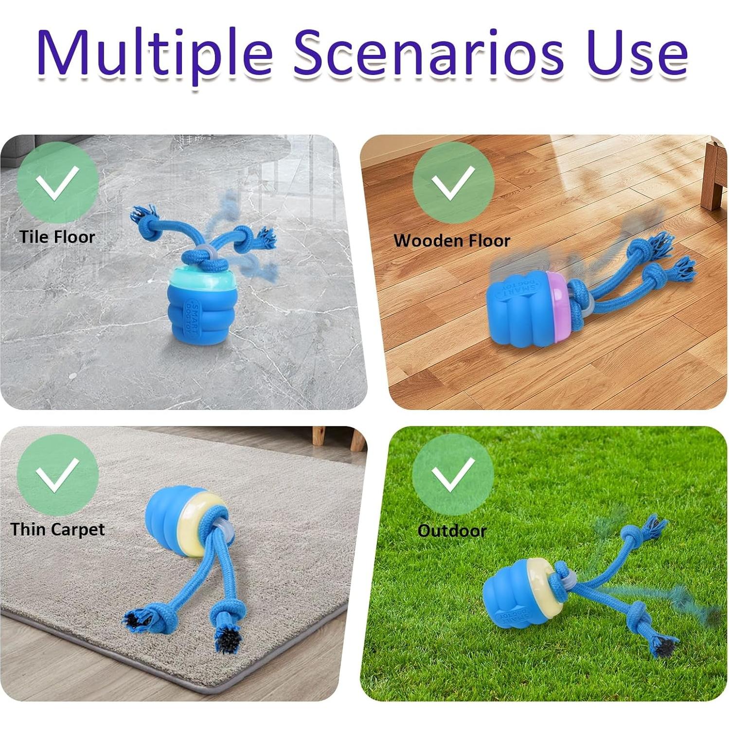 Juguete Interactivo para Perros LEPLE L04 Azul Squeaky