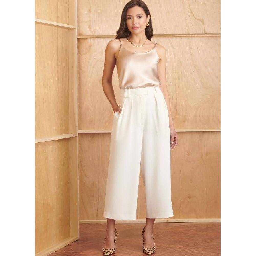 Patrón de Costura Simplicidad S9826 Pantalones y Cárdigan