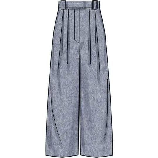 Patrón de Costura Simplicidad S9826 Pantalones y Cárdigan