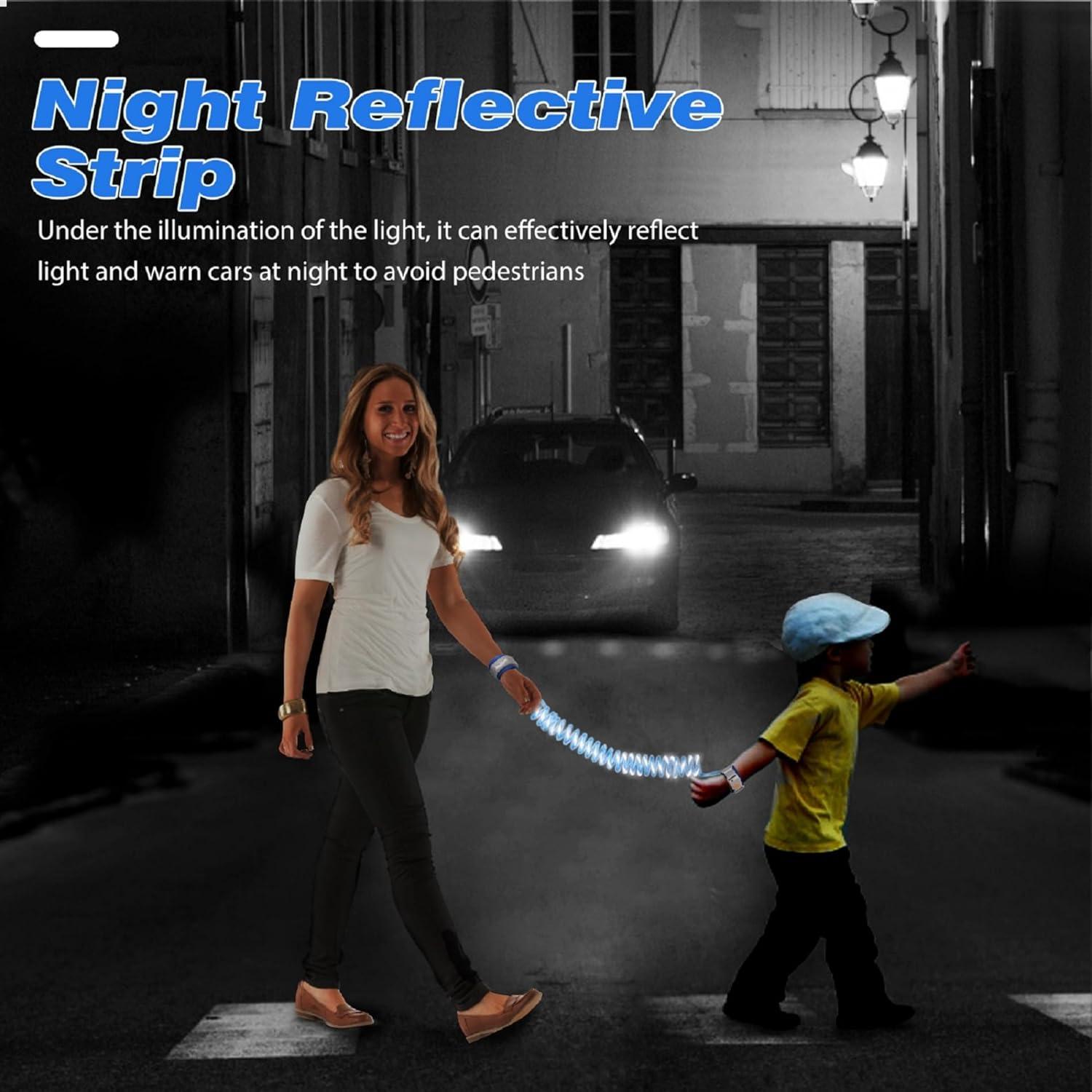 Arnés Antipérdida para Niños Zooawa, Correa Ajustable Azul