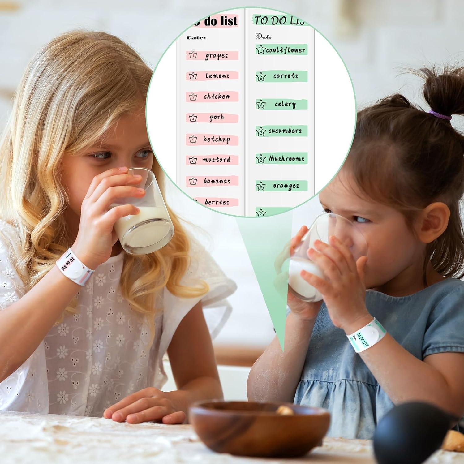 Pulseras de Silicona Sureio para Enfermeras - 15 Pcs Borrables