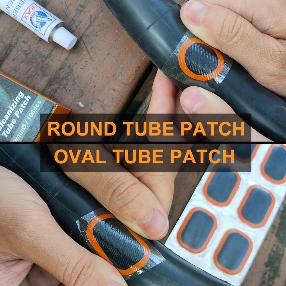 Parches de Tubo Interior PAX 42mm - 48 Pcs para Neumáticos