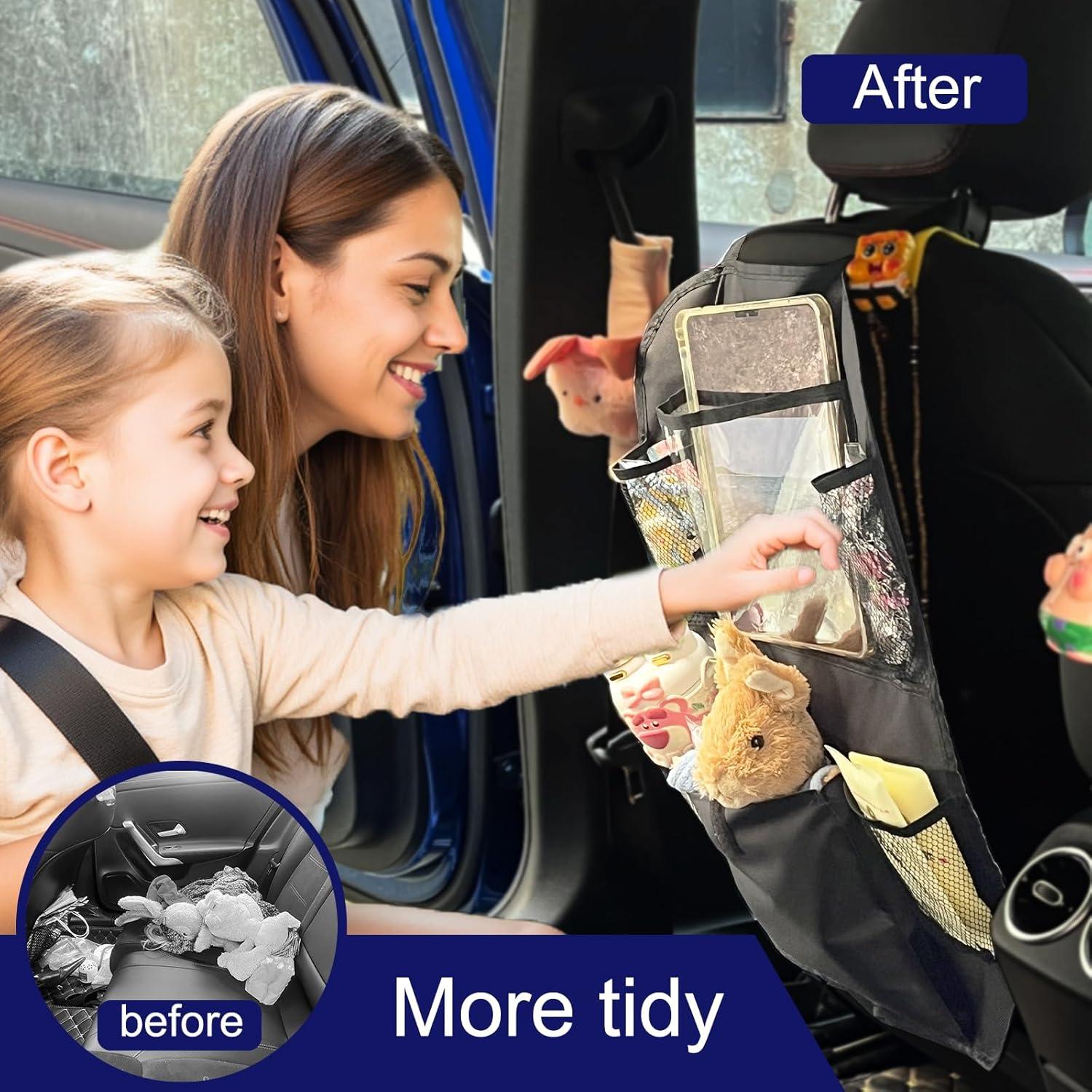 Organizador de Asiento Trasero Zntezed con Soporte para Tableta