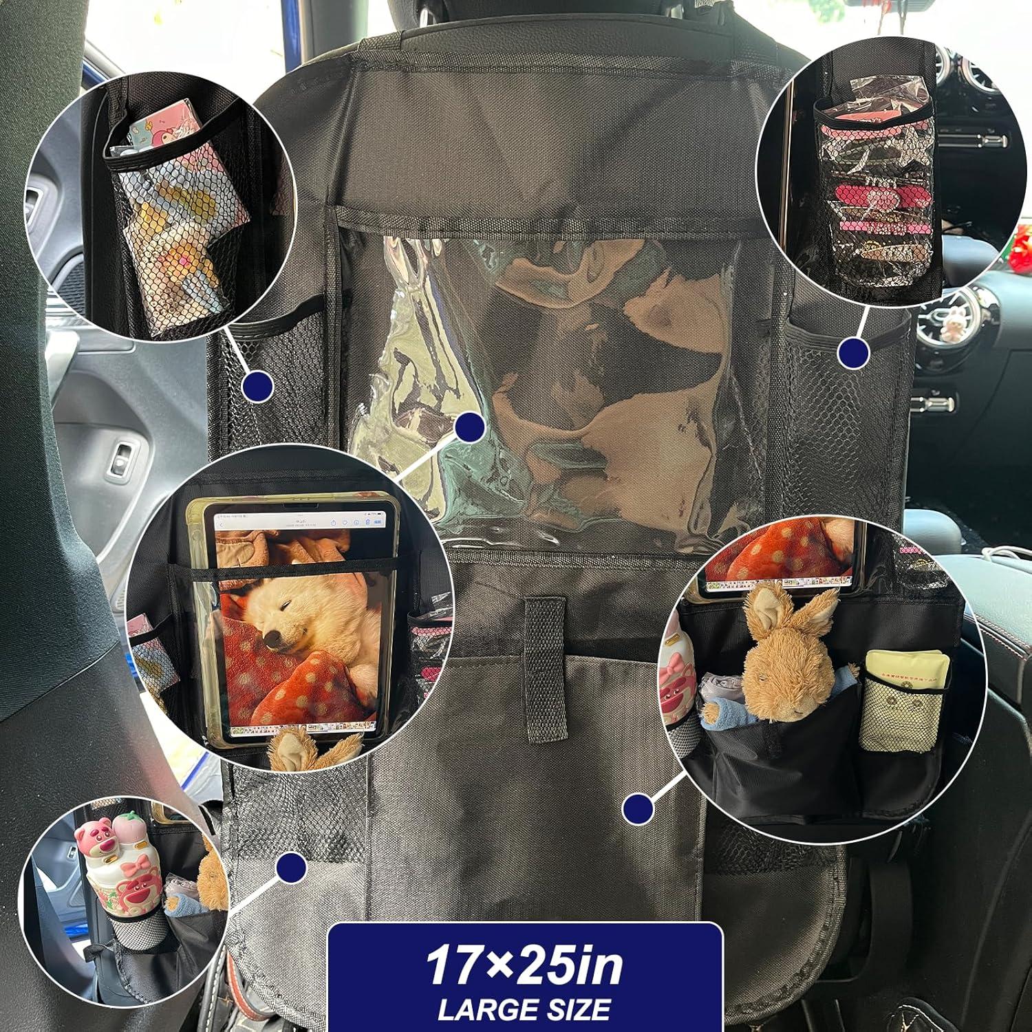 Organizador de Asiento Trasero Zntezed con Soporte para Tableta