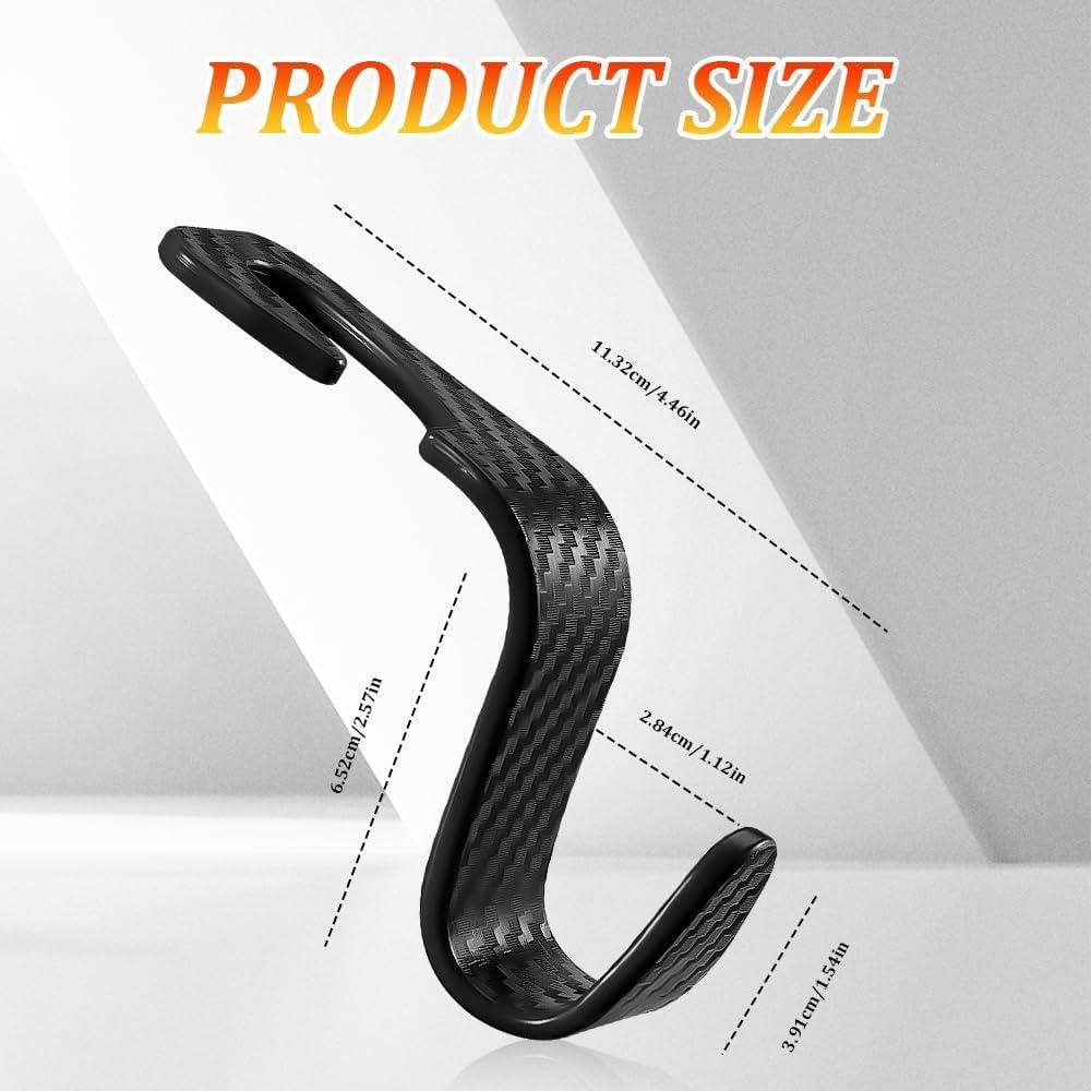 Gancho para Reposacabezas de Coche QZTYTY - Soporta 20.41 kg