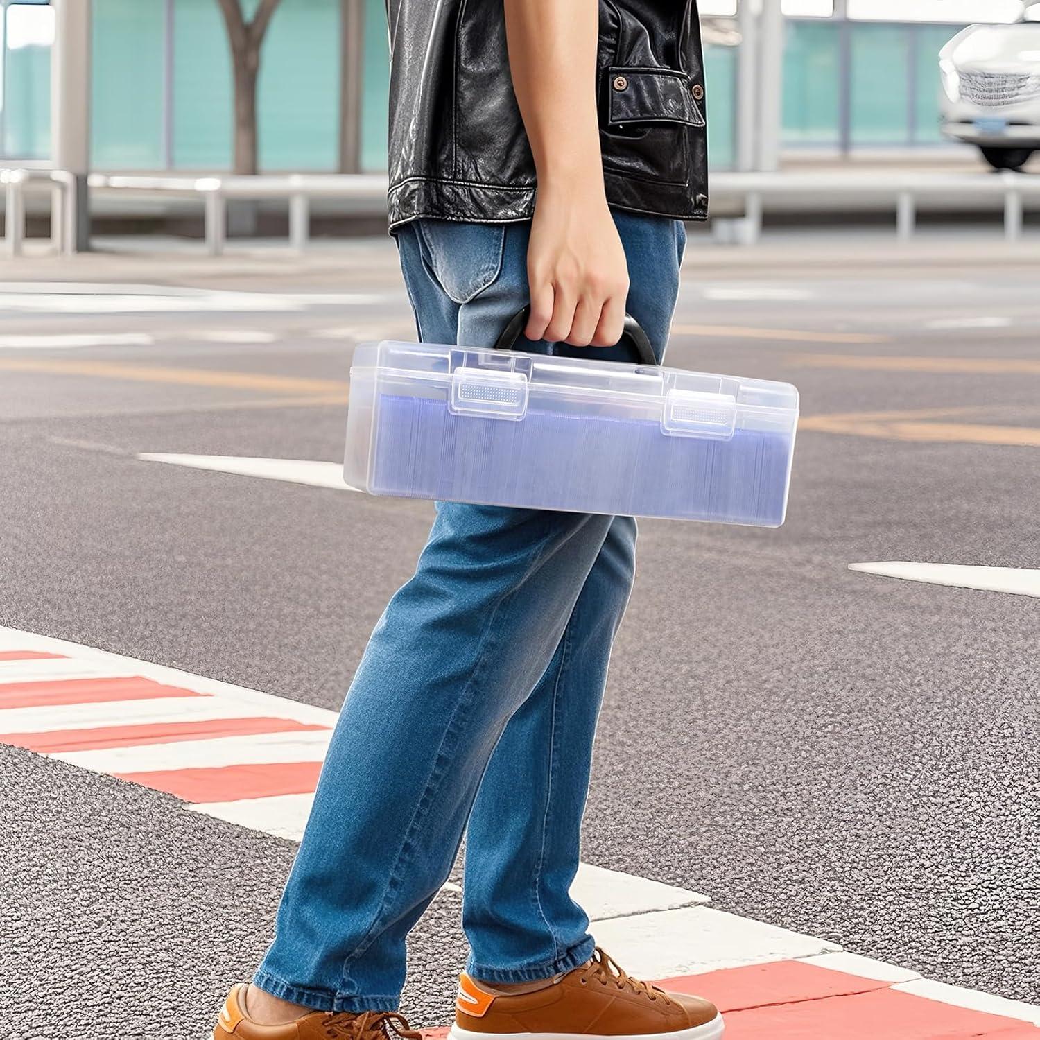 Caja de Almacenamiento Glimstone para Toploaders - Negra