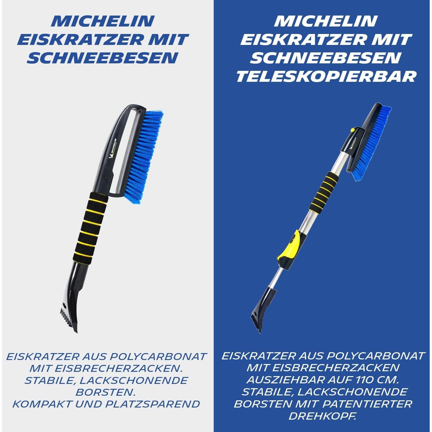 Rascador de Hielo MICHELIN 2 en 1 con Cepillo de Nieve