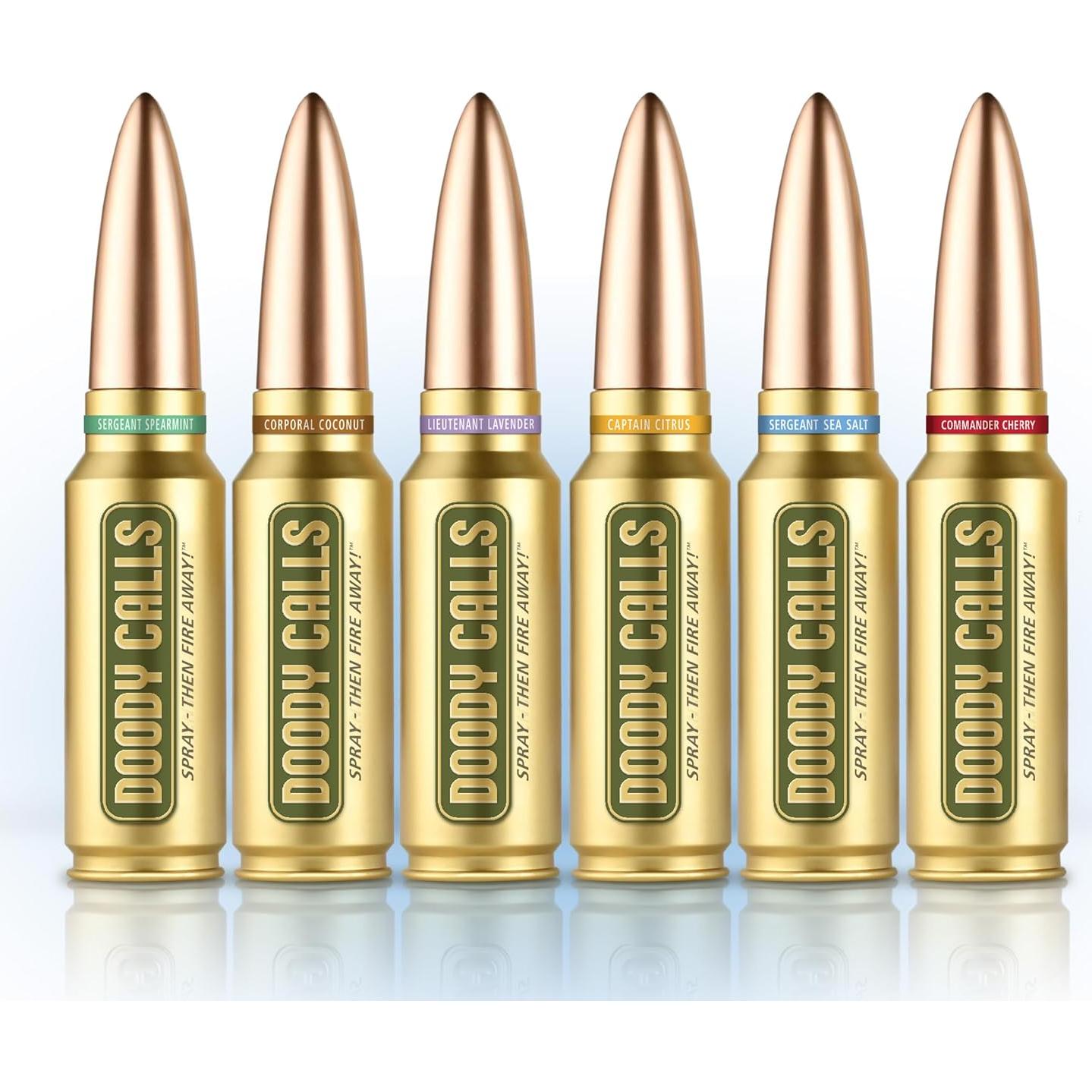 Spray de Inodoro DOODY CALLS 118 ml - Eliminador de Olores Cítrico