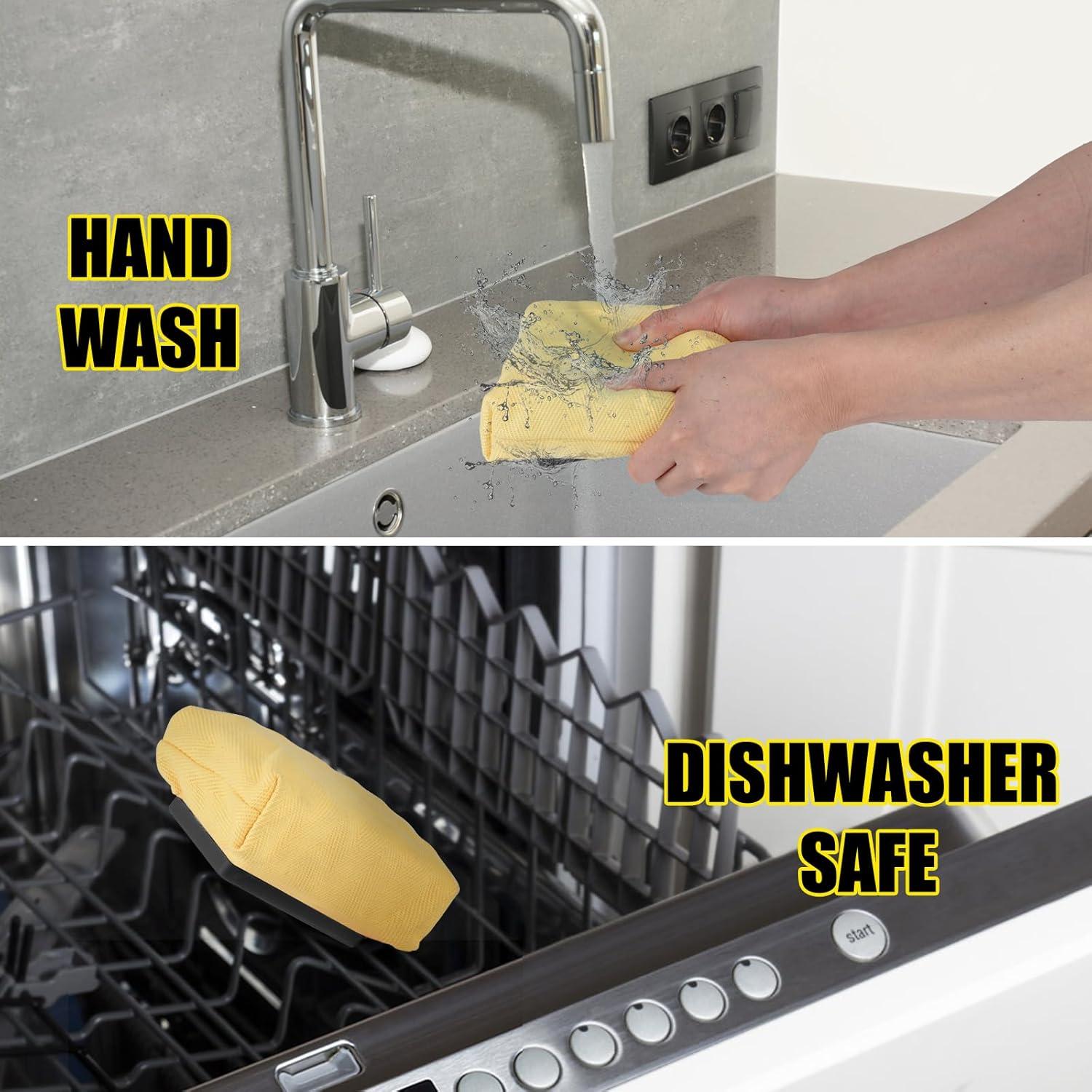 Cepillo de Limpieza para Parrilla Kitwanda con Bloque de Piedra