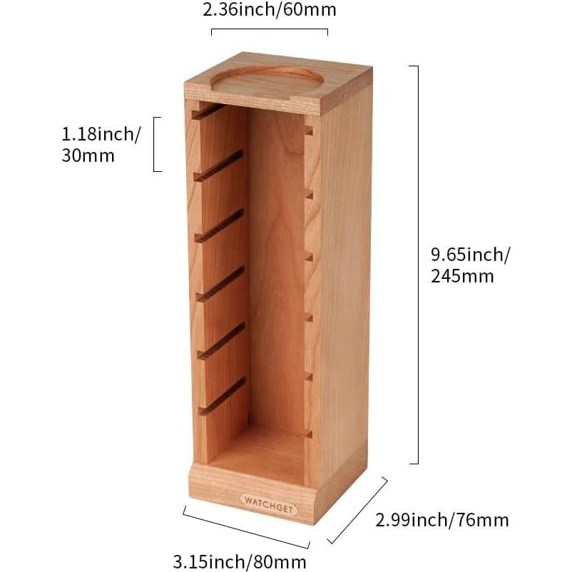 Soporte para Cesta de Filtro de Espresso Watchget 58mm Madera