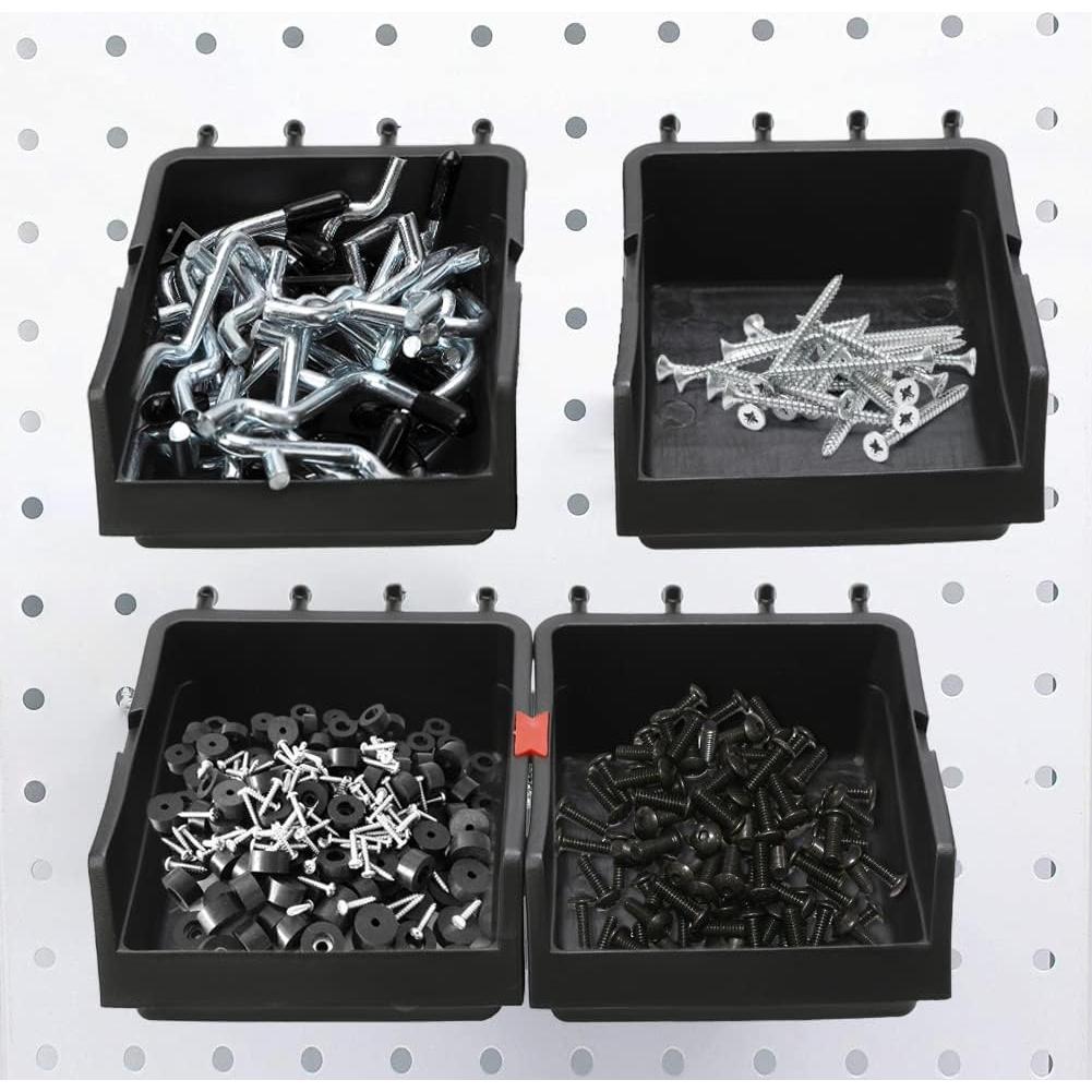 Ganchos de Tablero de Clavos Daanxw 99 Piezas Alta Resistencia