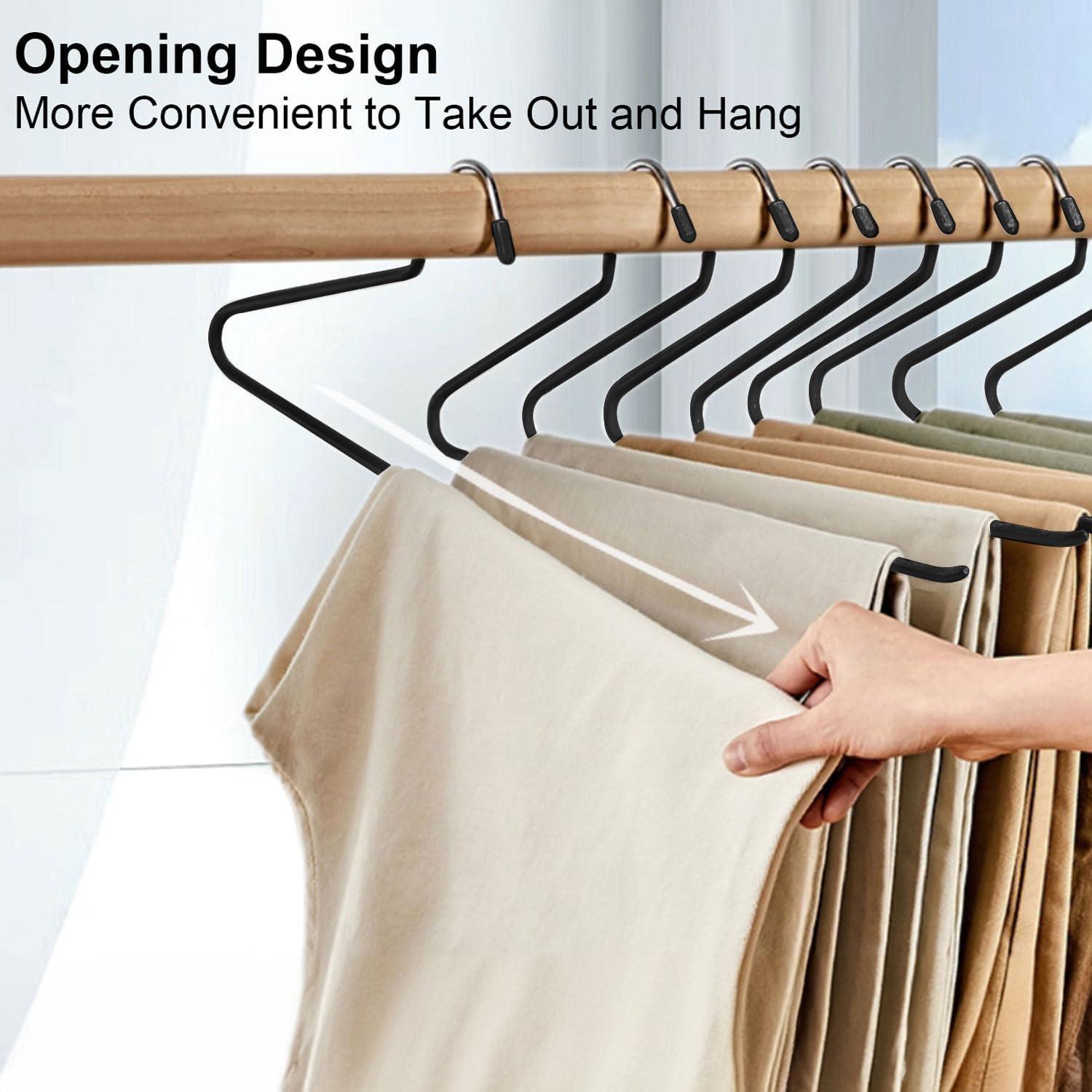 Perchero de Pantalones Devesanter - 30 Unidades Metal Antideslizante