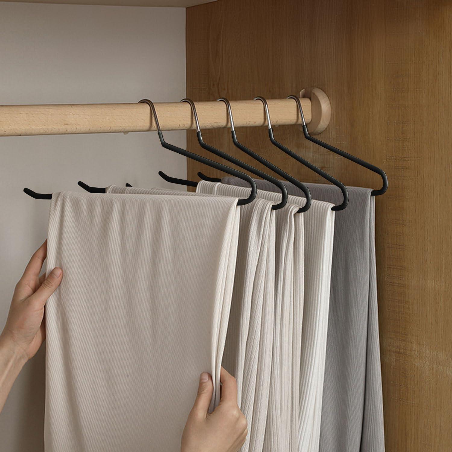 Perchero de Pantalones Devesanter - 30 Unidades Metal Antideslizante