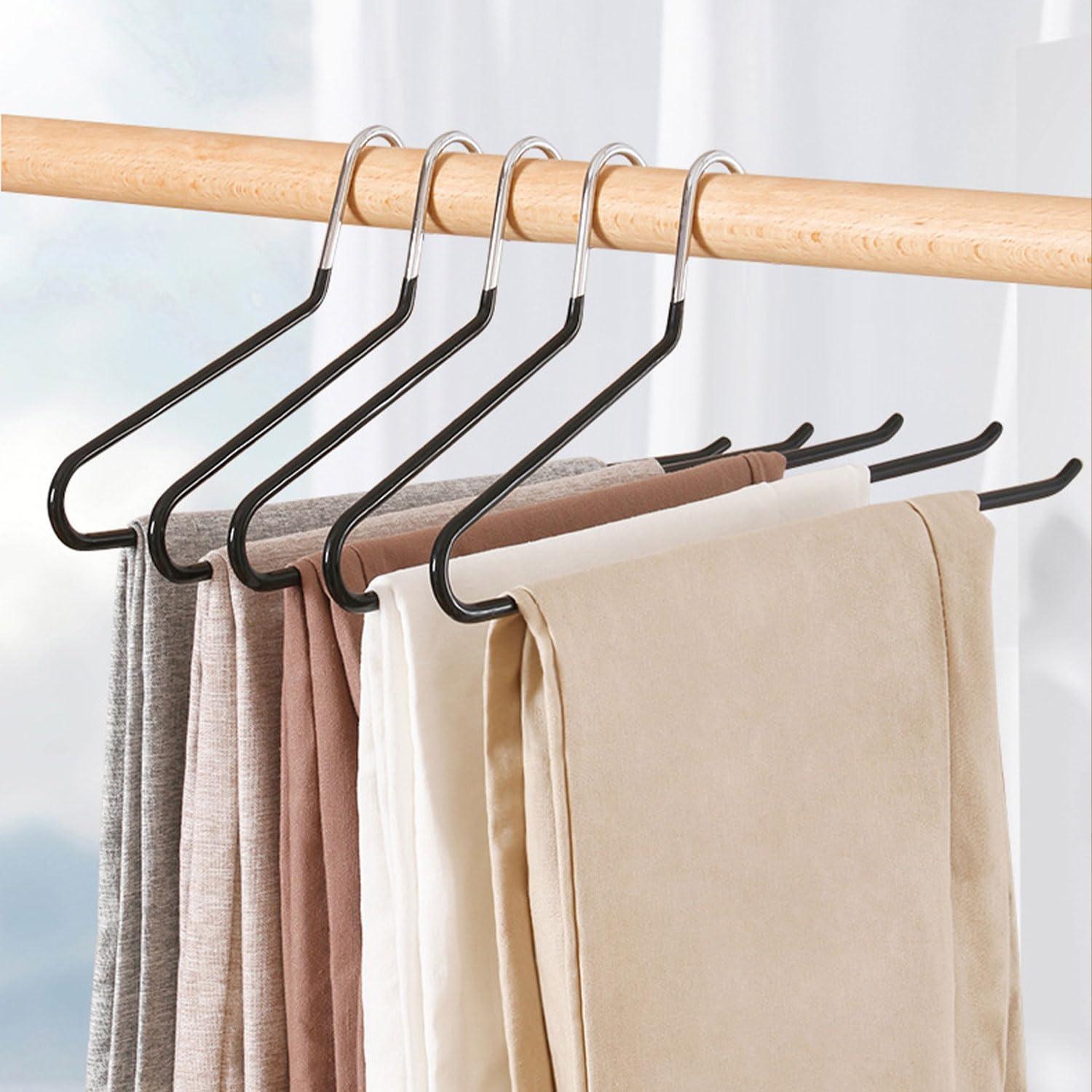 Perchero de Pantalones Devesanter - 30 Unidades Metal Antideslizante