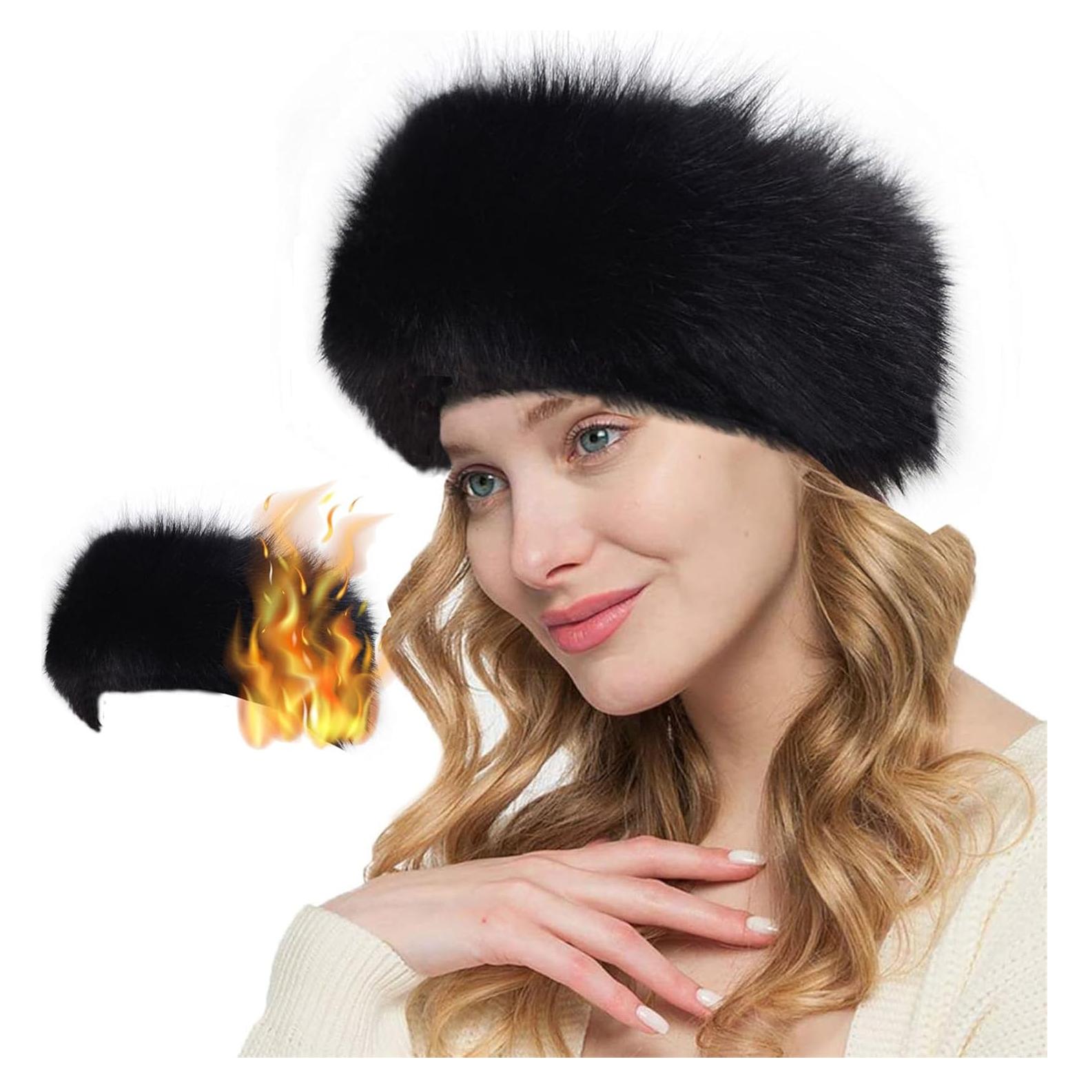 Diadema de Invierno Loritta para Mujeres - Calentadores de Oídos Peludos