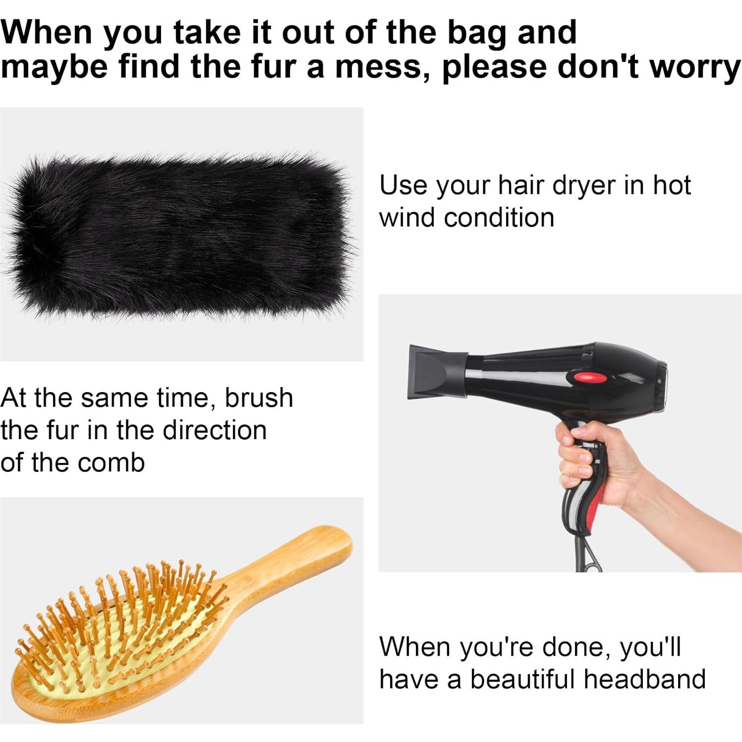 Diadema de Invierno Loritta para Mujeres - Calentadores de Oídos Peludos