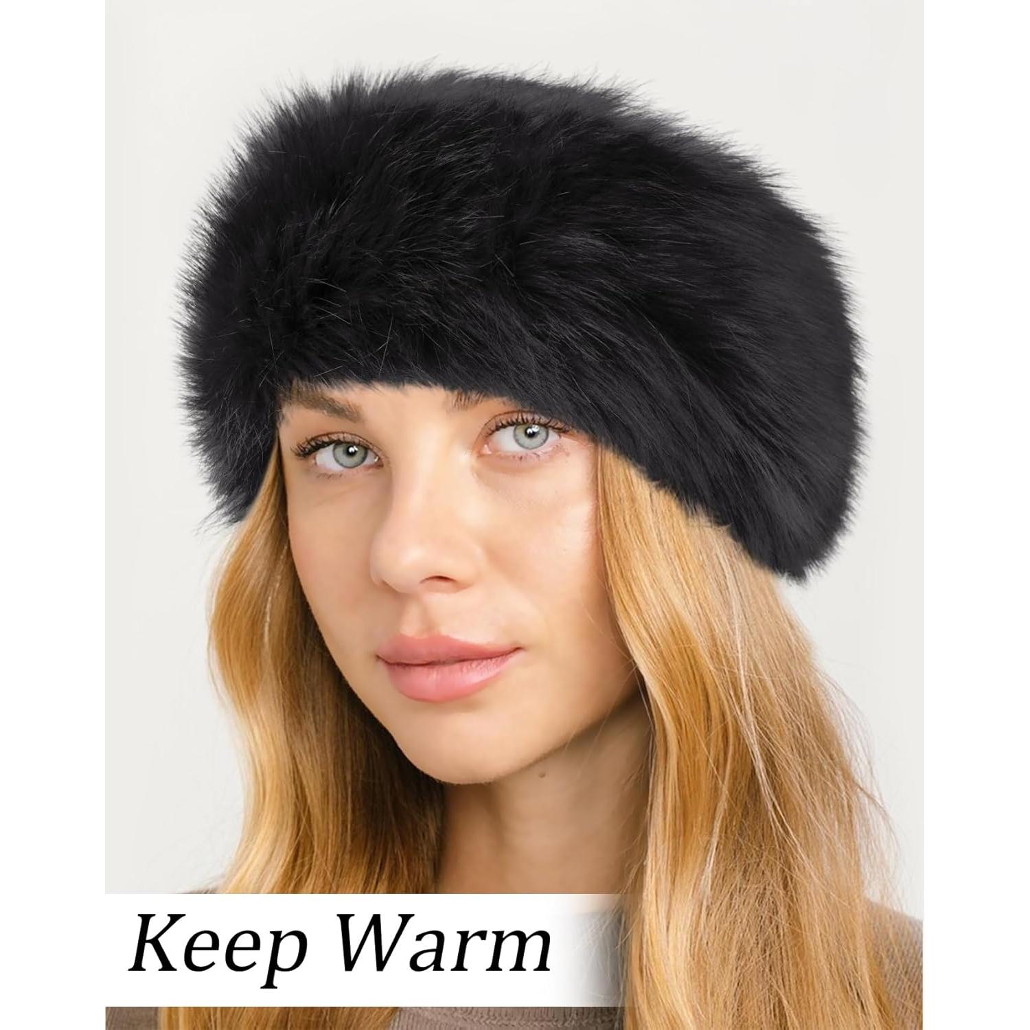 Diadema de Invierno Loritta para Mujeres - Calentadores de Oídos Peludos