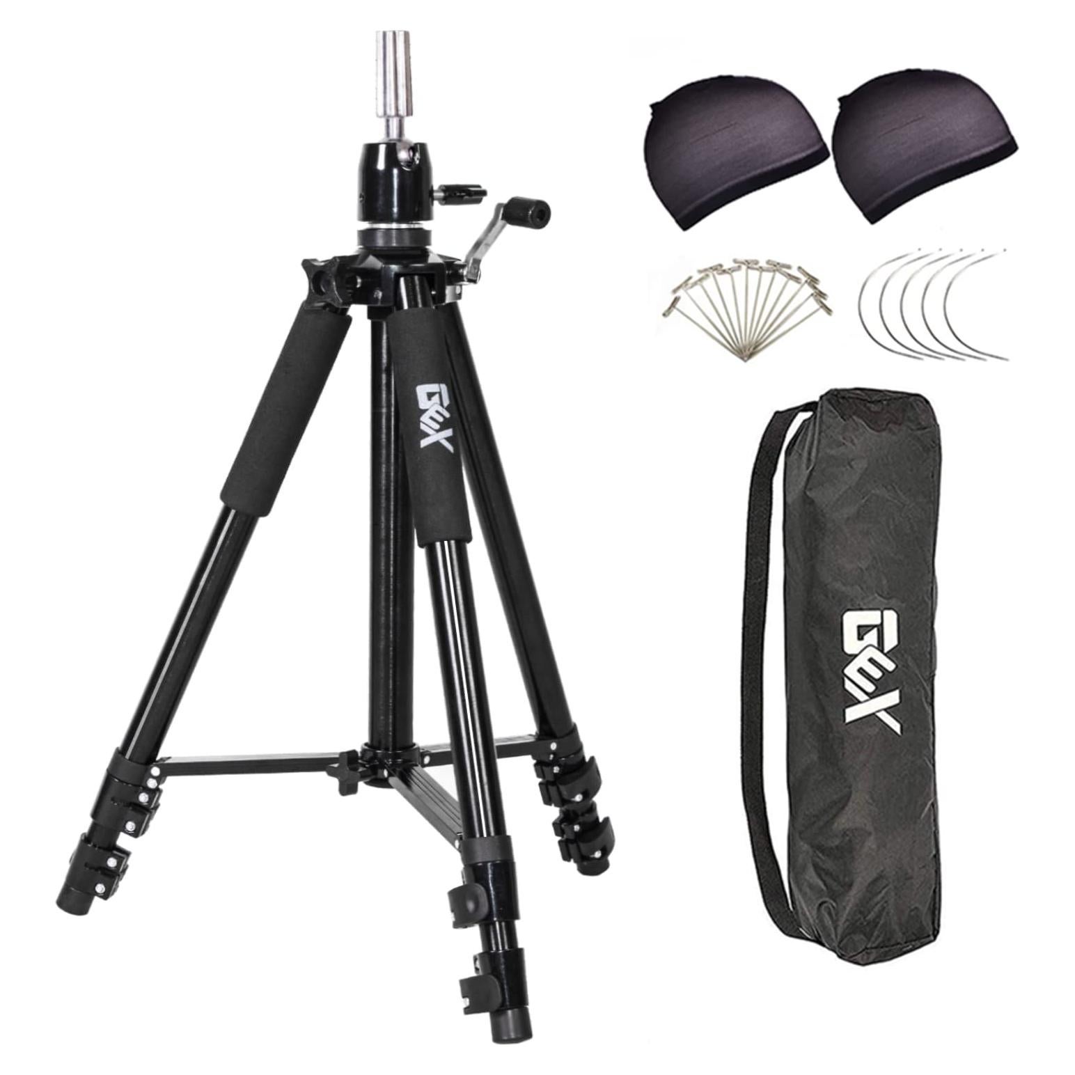 Soporte de trípode GEX 160 cm para maniquí de pelucas