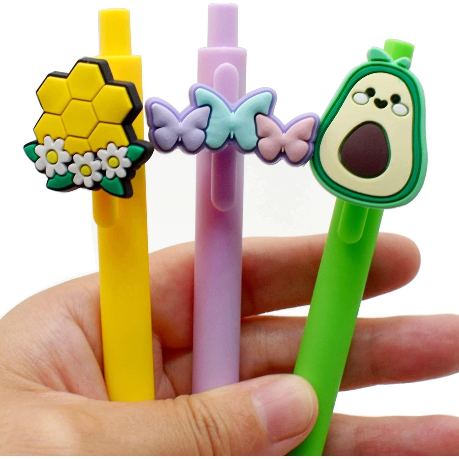 Adornos para Lápices Papacharms 40 Piezas PVC Multicolor