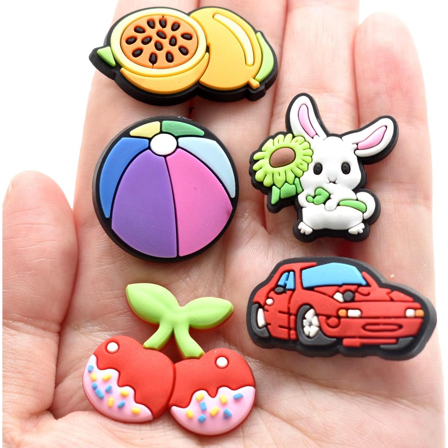 Adornos para Lápices Papacharms 40 Piezas PVC Multicolor