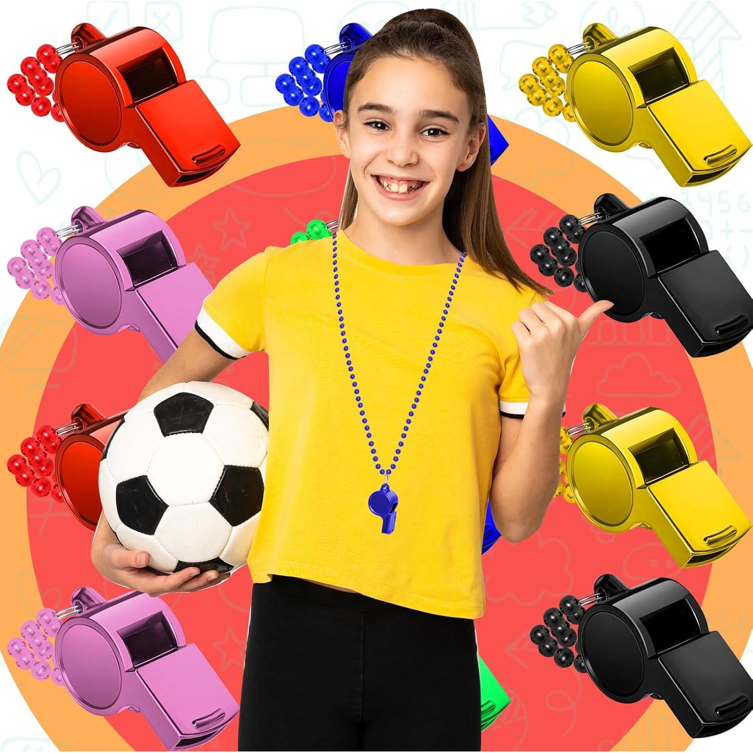 Collar con Silbato LIANGYUNZE - Set de 6 Unidades, Ligero y Duradero