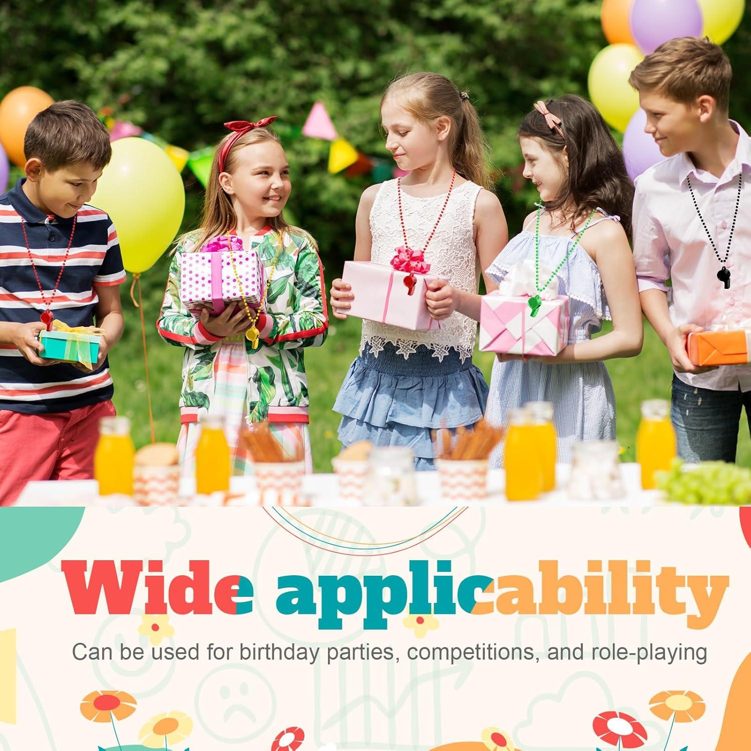 Collar con Silbato LIANGYUNZE - Set de 6 Unidades, Ligero y Duradero