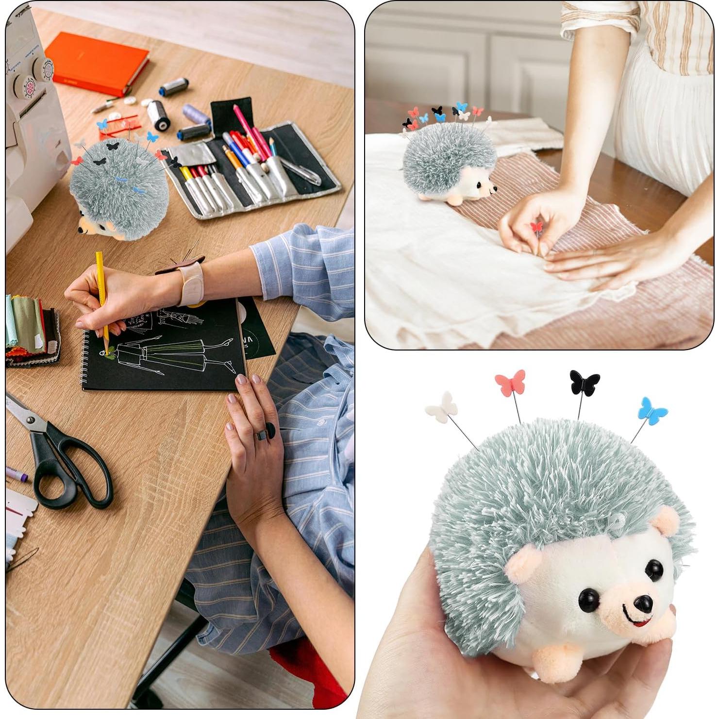 Kit de Costura Tenalleys con Almohadilla Erizo y 100 Alfileres