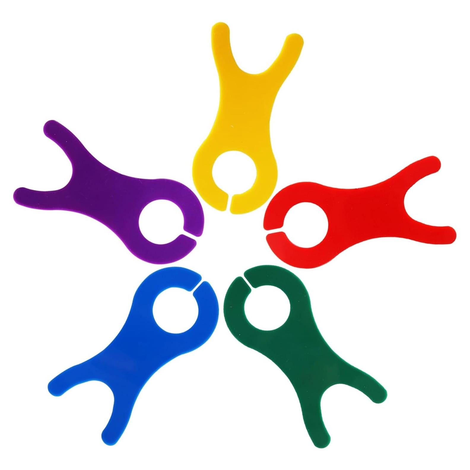 Bobinas de Hilo Grandes Pson 25pcs Plástico 5 Colores