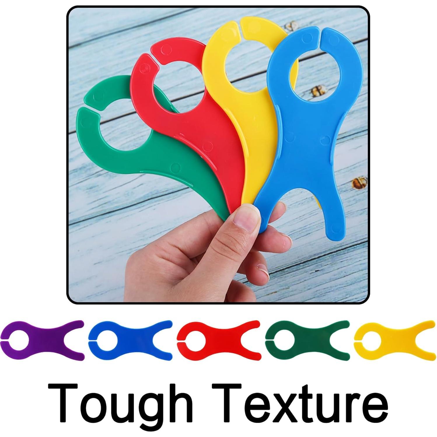 Bobinas de Hilo Grandes Pson 25pcs Plástico 5 Colores