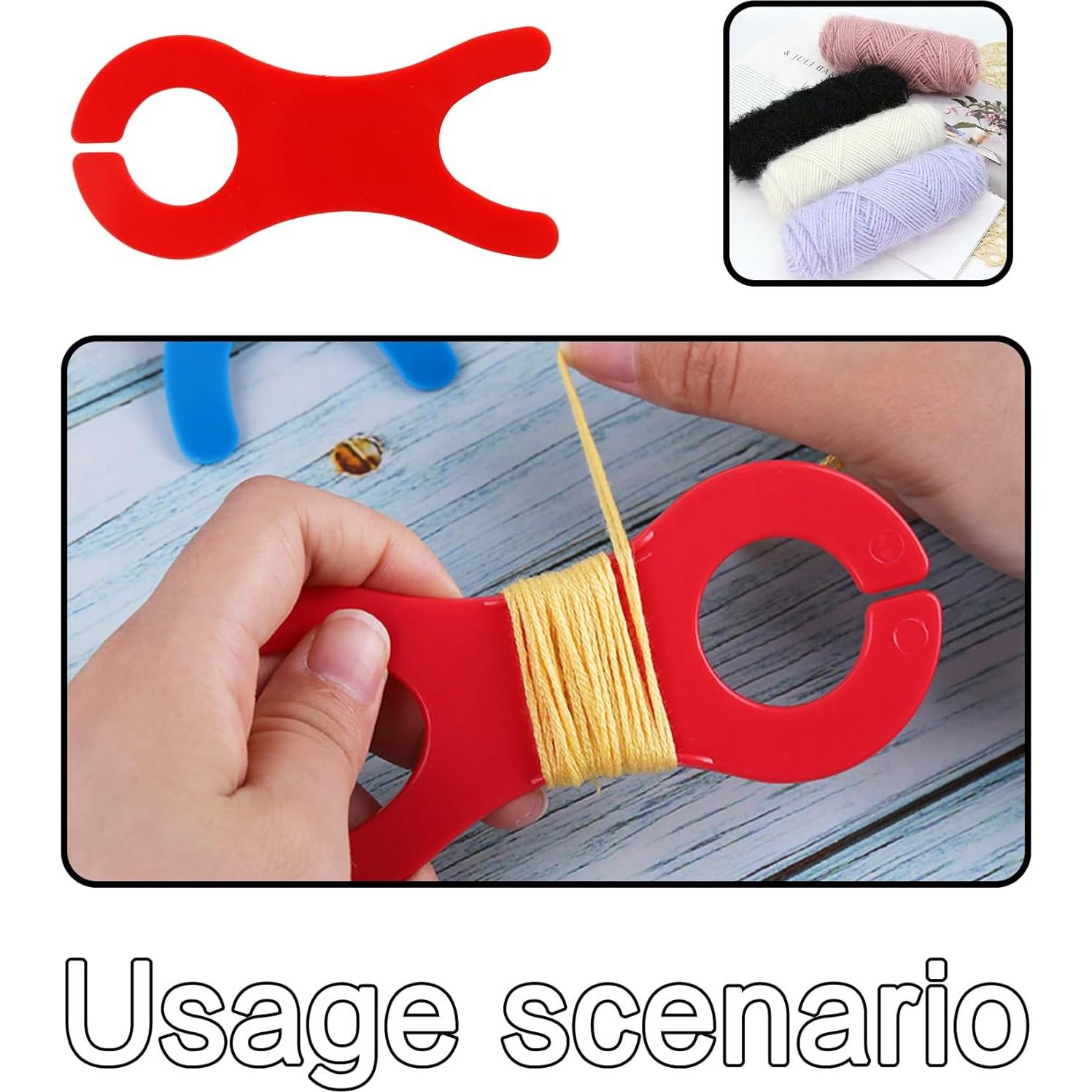 Bobinas de Hilo Grandes Pson 25pcs Plástico 5 Colores