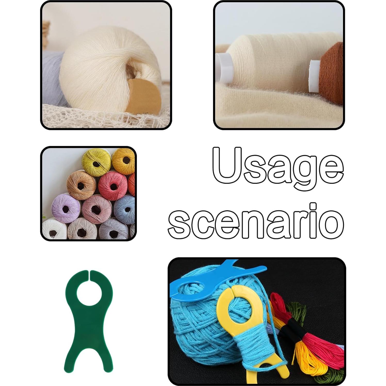 Bobinas de Hilo Grandes Pson 25pcs Plástico 5 Colores