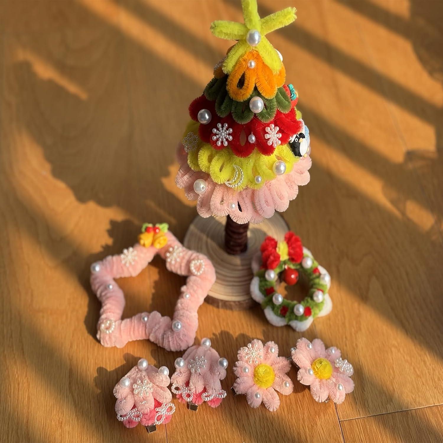 500 Limpiapipas Verdes Chenille 30.48 cm para Manualidades