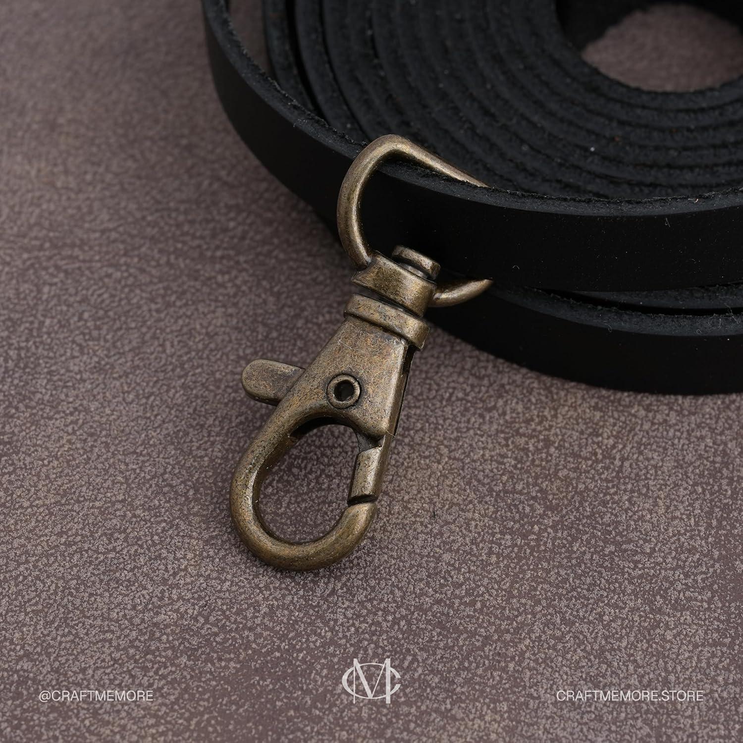 20 Ganchos de Traba Giratorio CRAFTMEMORE 1.27 cm Latón Antiguo