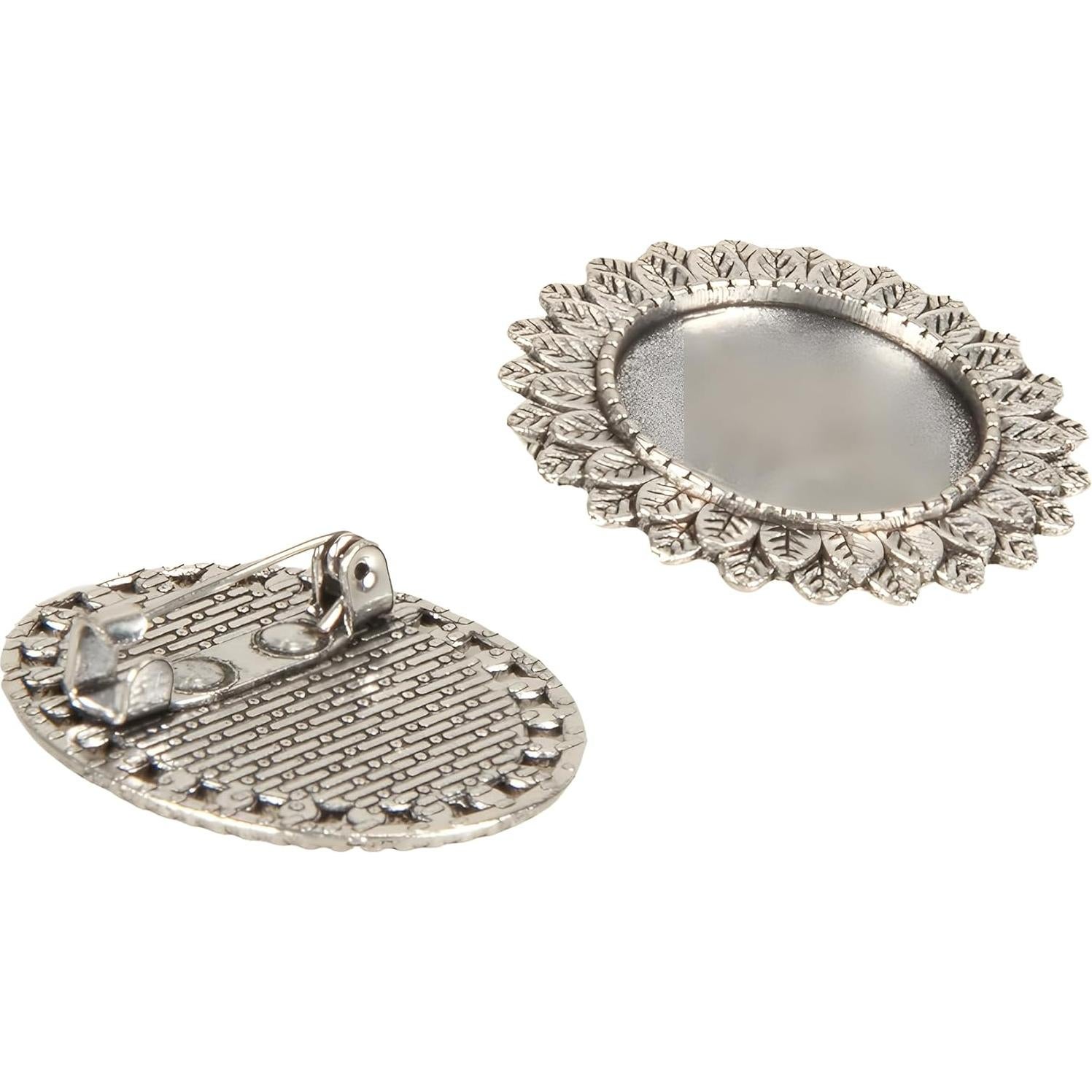 Conjunto de Broches Cabochon Todo en Uno 40pcs Joyería DIY