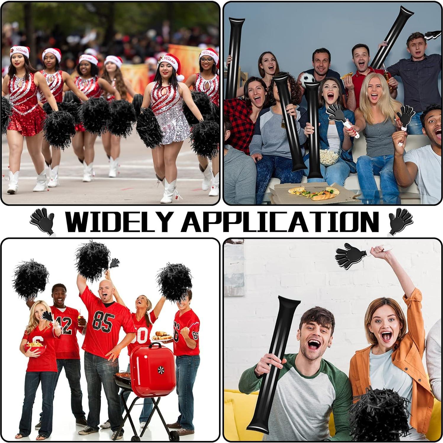 Accesorios de Animación Sosation 36 Piezas Negros