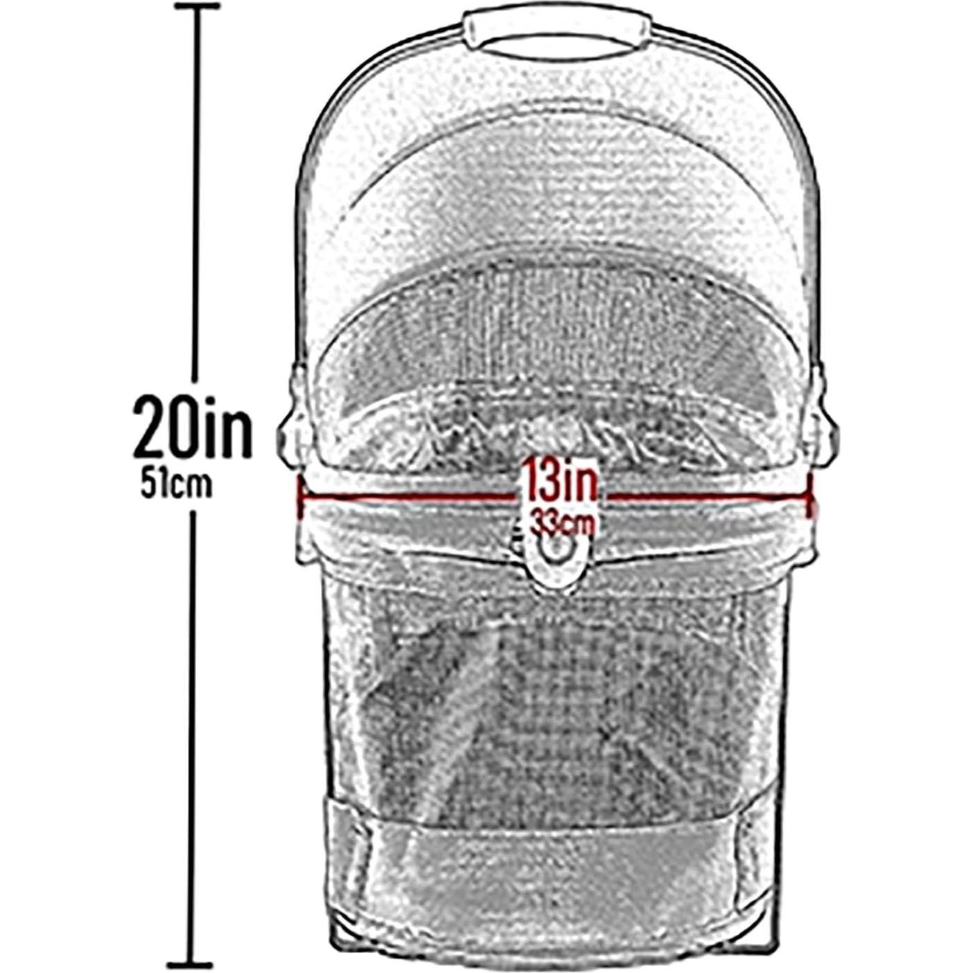 Transportín Pet Gear No-Zip 360 Onyx para Perros y Gatos