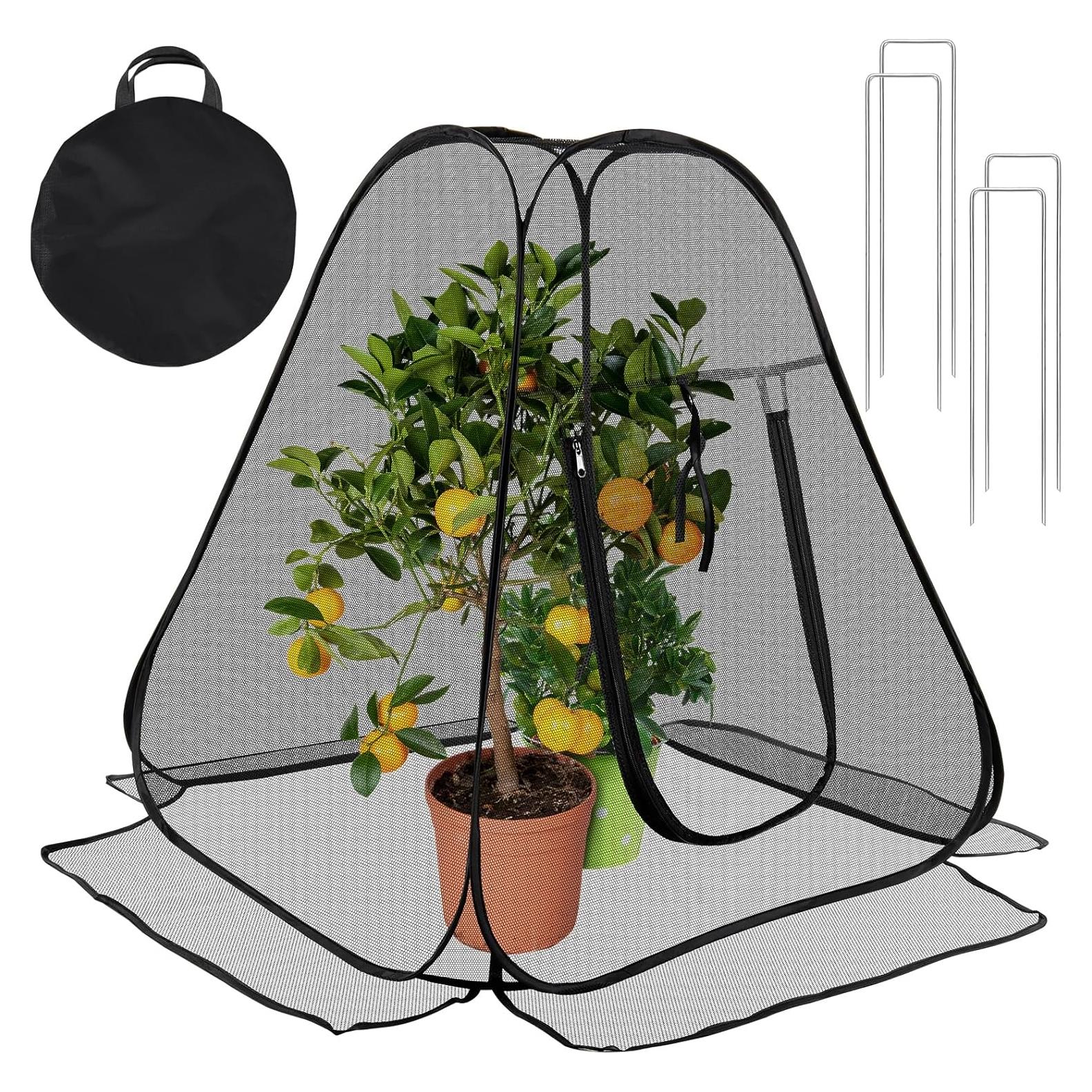 Cubierta de Jardín Pop Up RGQSUN 71x71x81 cm con Cremallera