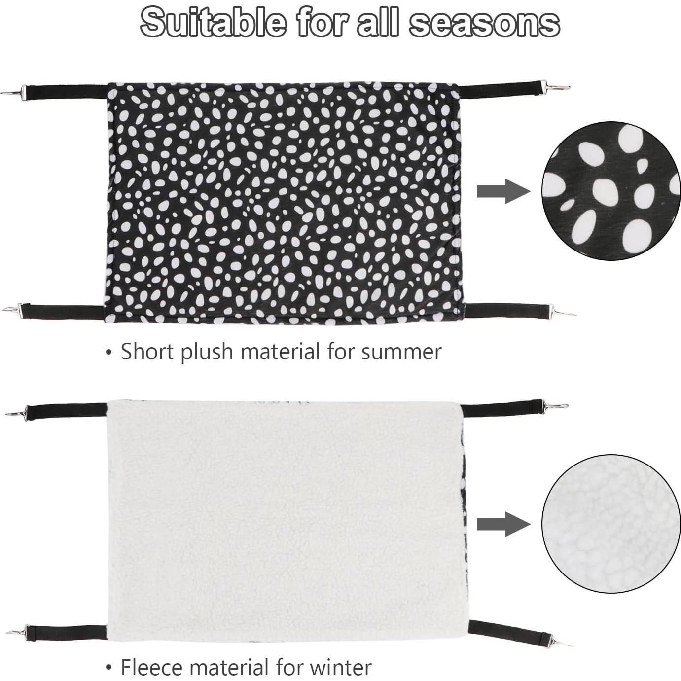 Hamaca para Mascotas Pequeñas Wontee - 2 Unidades, S 26.9x26.9cm