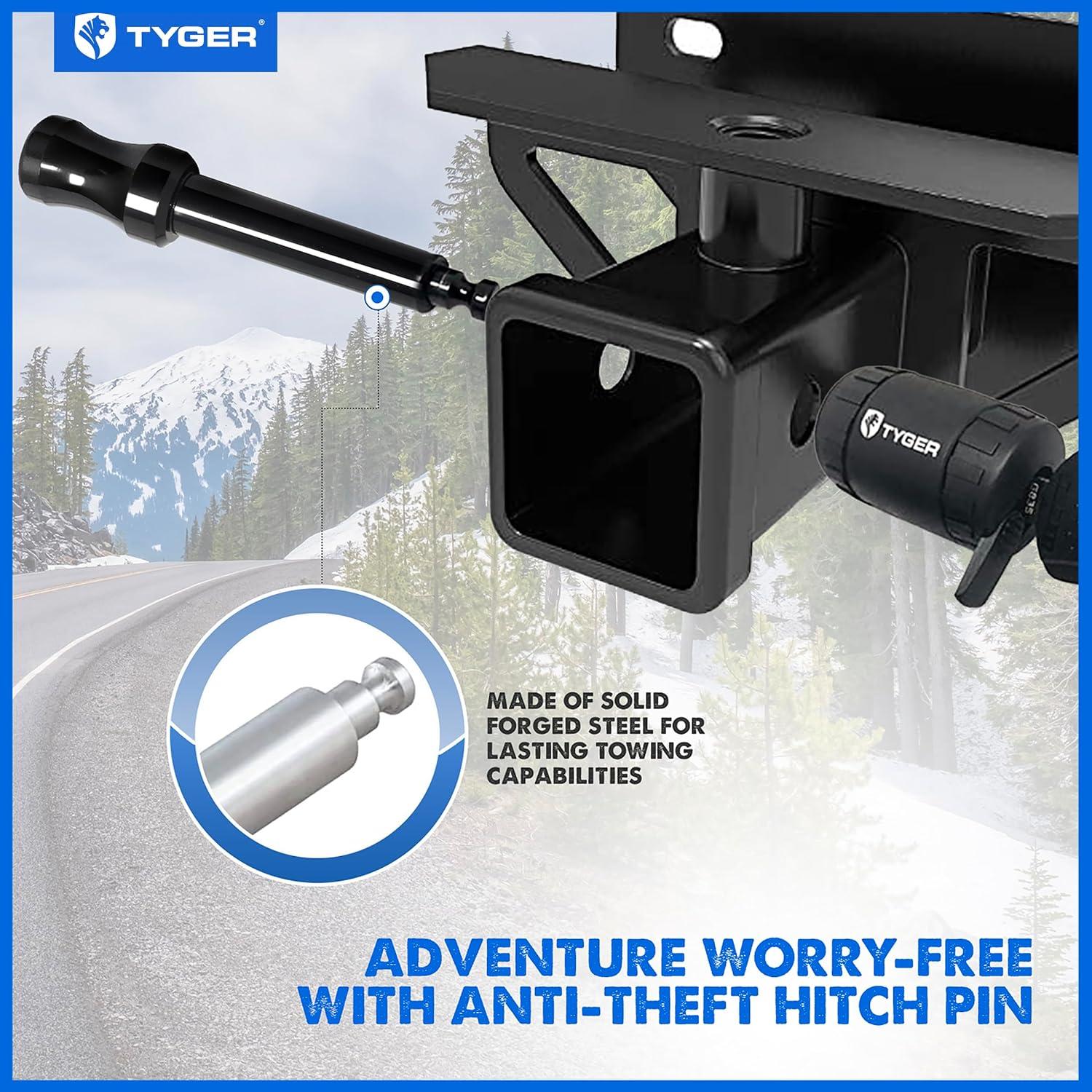 Pin de Bloqueo Tyger Auto TG-HL3U001B para Enganche 5/8"