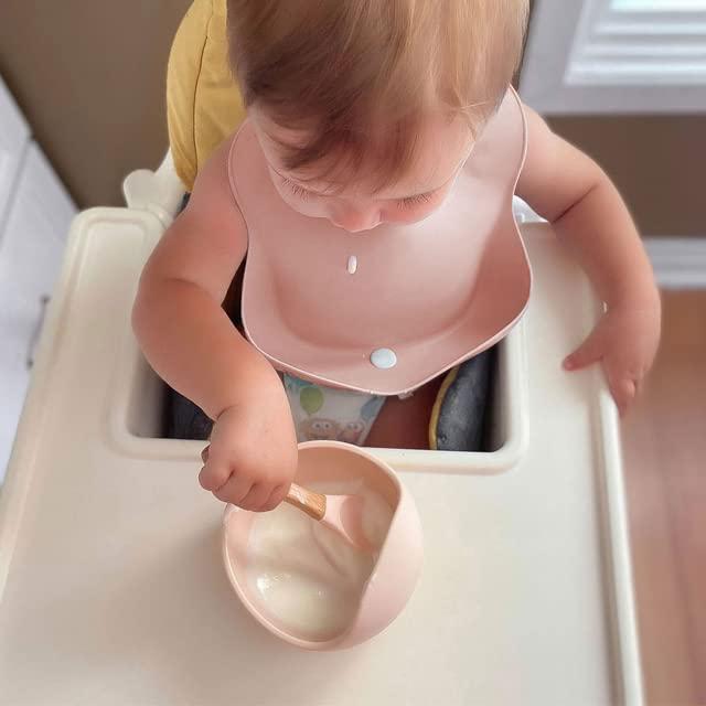 Set de Alimentación para Bebés Ginbear - Tazón, Babero y Cuchara