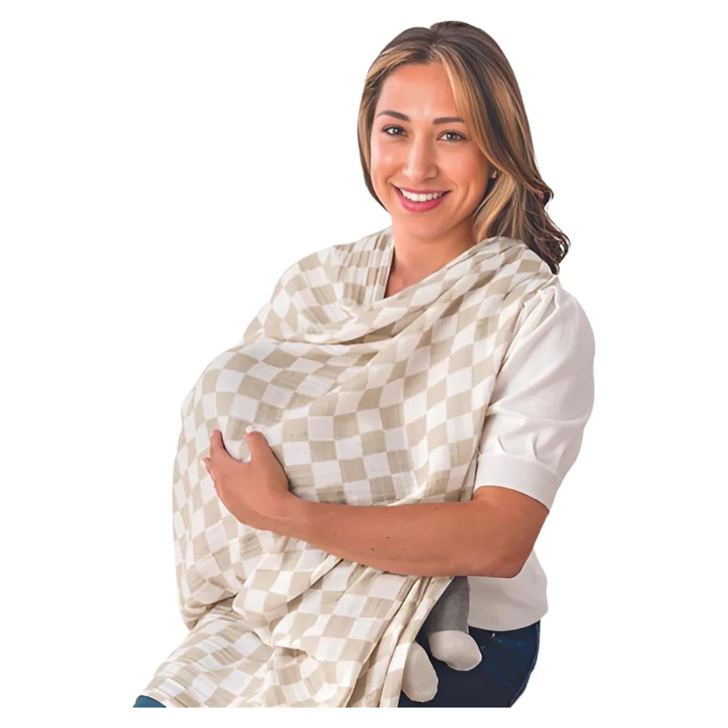 Cubierta de Lactancia Itzy Ritzy Multiusos 47x47 cm Algodón