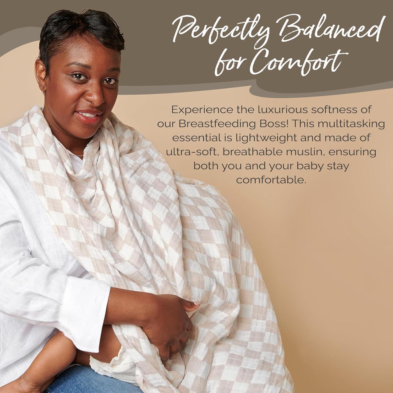 Cubierta de Lactancia Itzy Ritzy Multiusos 47x47 cm Algodón