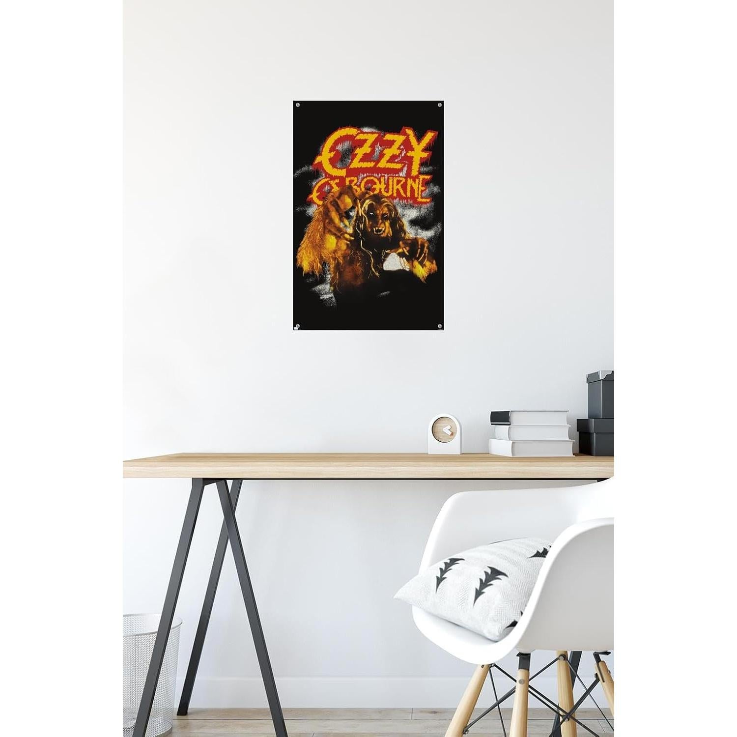 Póster de Pared Ozzy Osbourne Hombre Lobo 37.4x56.7cm Trends