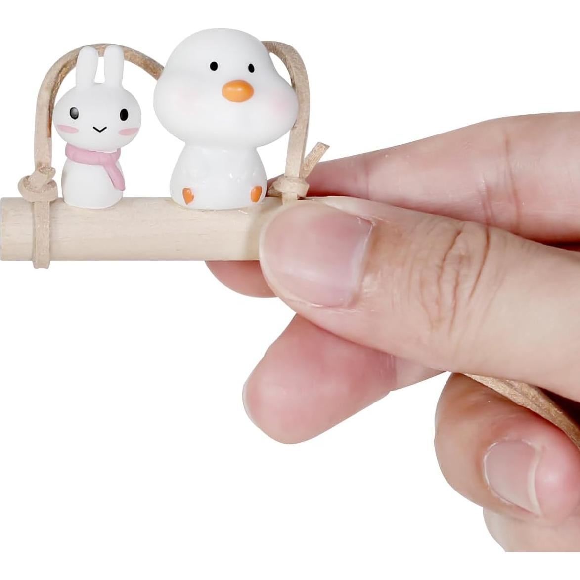 Colgantes de Espejo Retrovisor YGMONER - Pollo y Conejo