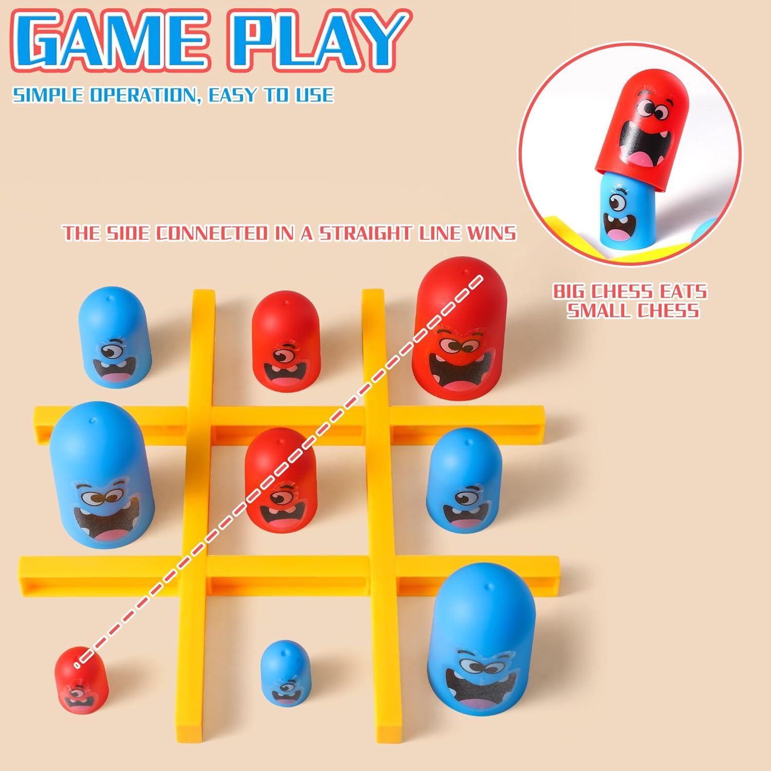 Juego de Mesa Tic Tac Toe LEJIAXING para 2 Jugadores