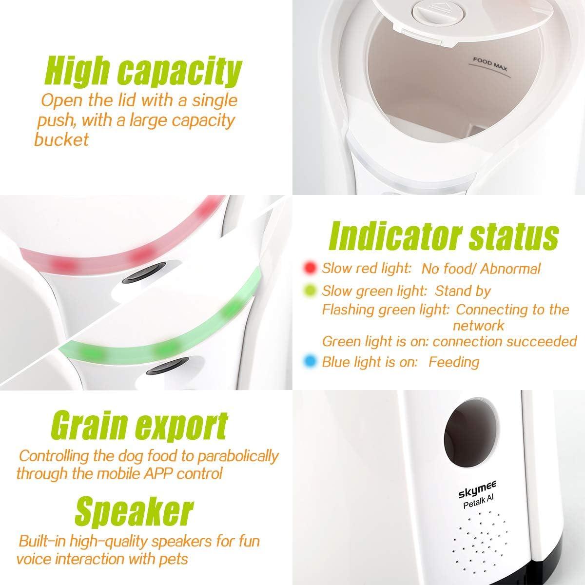 Dispensador de golosinas SKYMEE SM-02 con cámara y audio