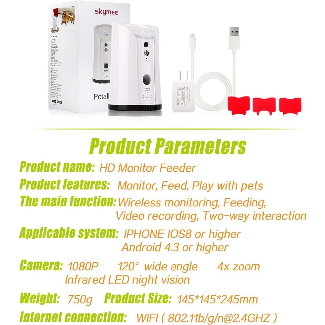 Dispensador de golosinas SKYMEE SM-02 con cámara y audio