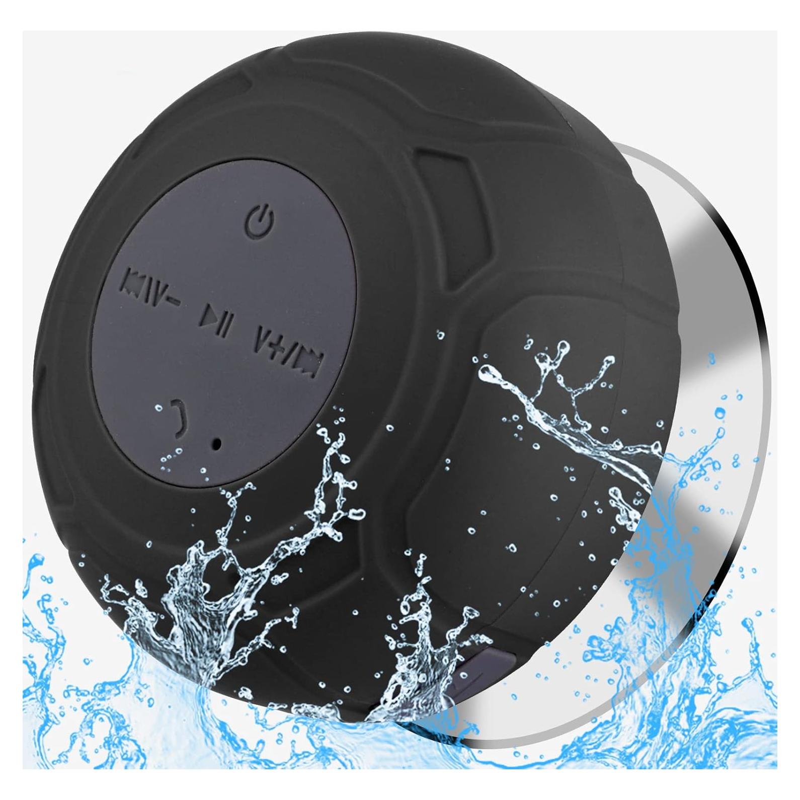 Altavoz Bluetooth Impermeable LUKADER BTS200 Negro Portátil