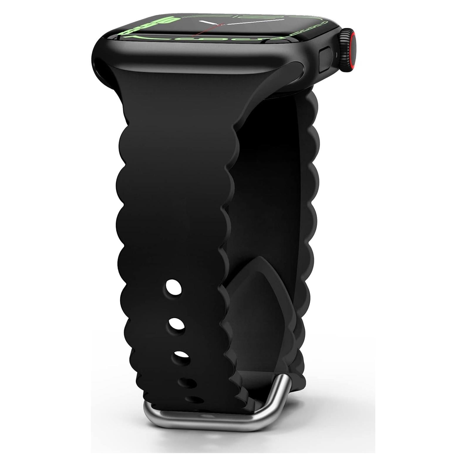 Banda de Silicona con Encaje Sunnywoo para Apple Watch 38-49mm